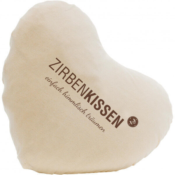 ZirbenKissen Herz natur
