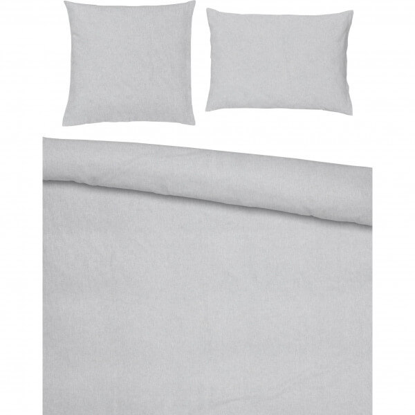 Christian Fischbacher Bettwäsche SUNKISS silver moon Crispy Linen