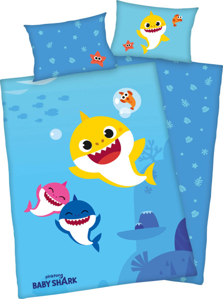 Baby-Bettwäsche Baby Shark