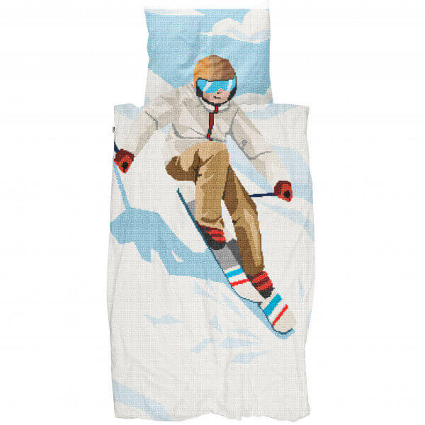 SNURK Bettwäsche Ski Boy