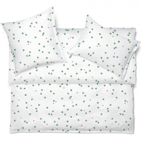 Schlossberg Bettwäsche LUCKY blanc Satin Noblesse