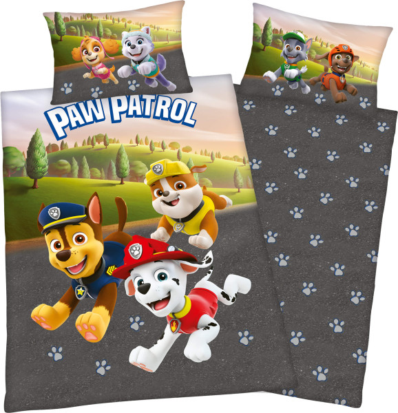 Bettwäsche Paw Patrol «Strasse»