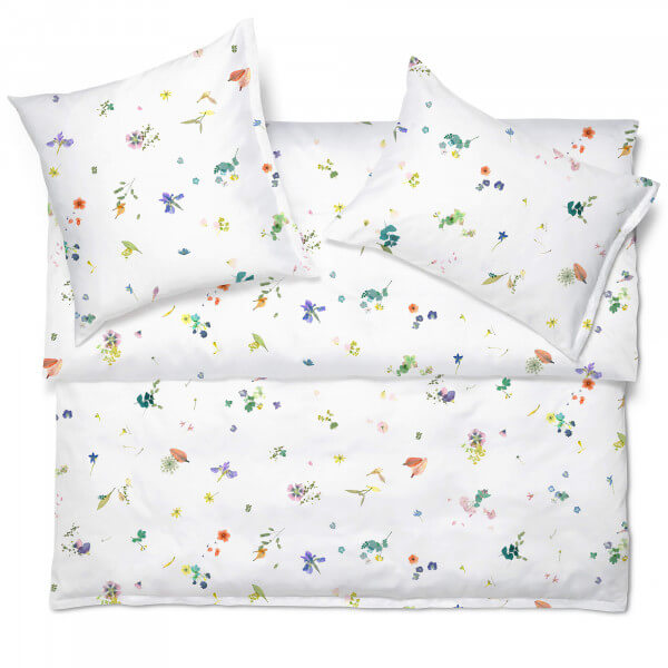 Schlossberg Bettwäsche LOTTA blanc Satin Noblesse