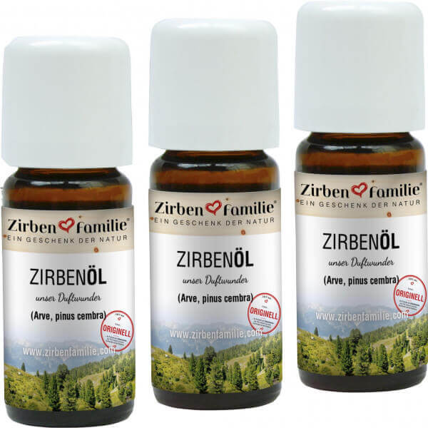 ZirbenÖl 3er-Pack 10 ml