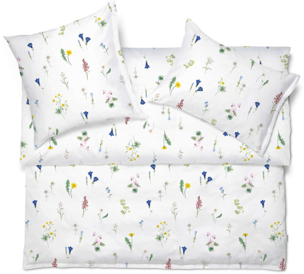 Schlossberg Bettwäsche FLURINA blanc Satin Noblesse