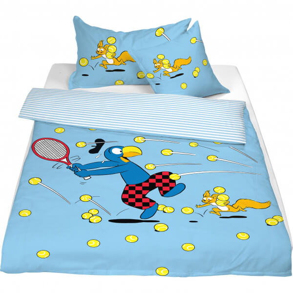 Bettwäsche Globi «Tennis»
