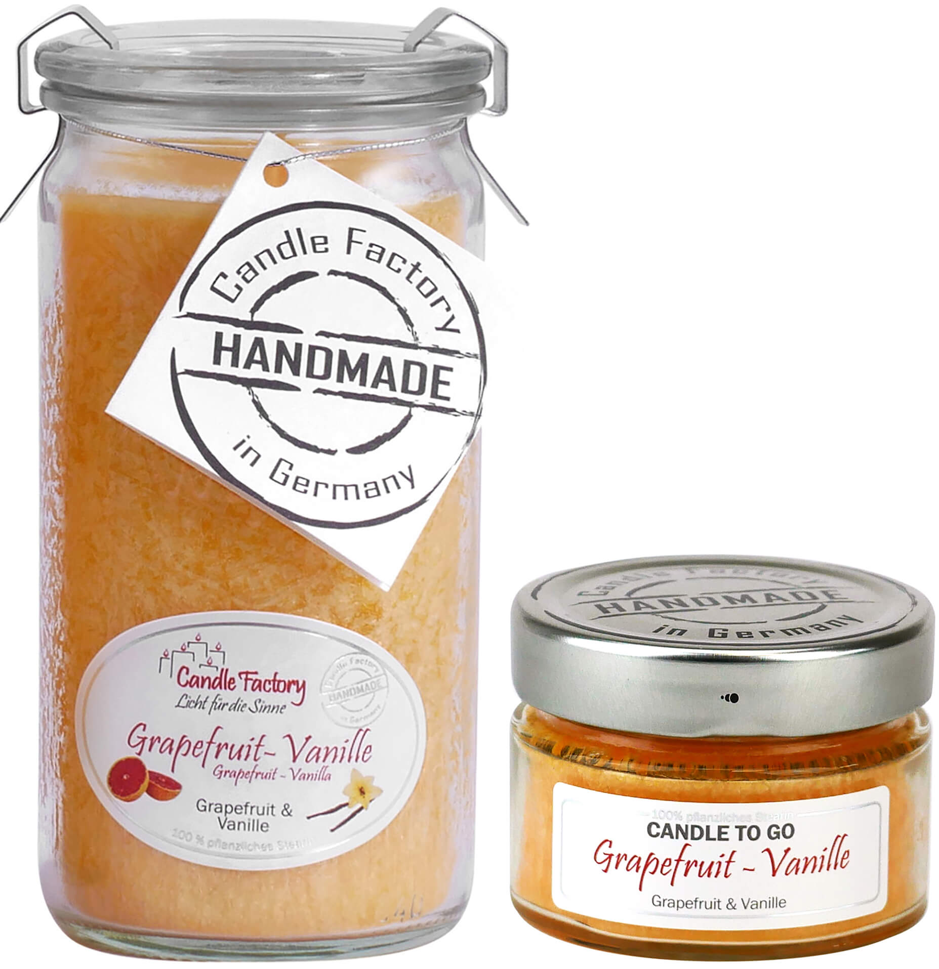 Candle Factory Duftkerze Grapefruit-Vanille