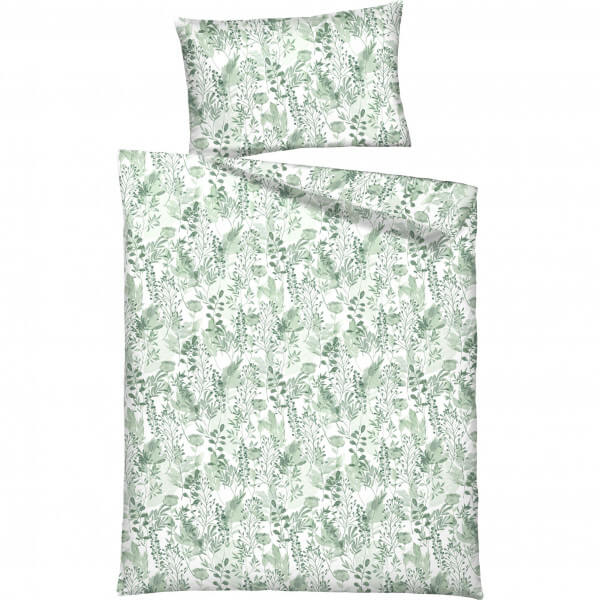 Bettwäsche Satin «Leaves»